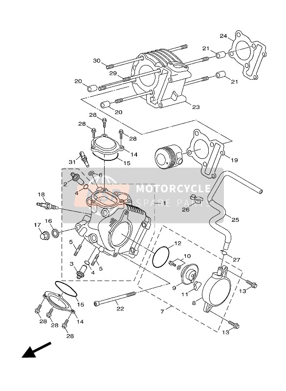 4CWE11550000, Guarnizione Tenuta Labirinto 1, Yamaha, 1